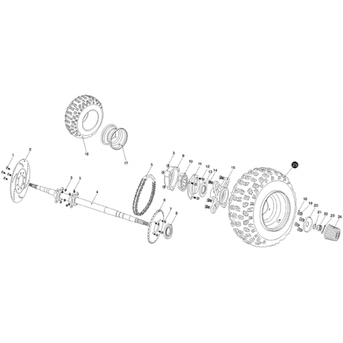 Rear Housing (Kasea LM150IIR 2000) Rear Housing (Kasea LM150IIR 2000)
