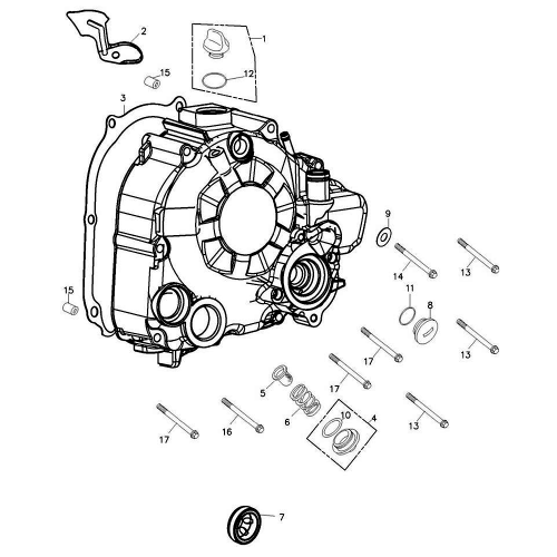 Right Crankcase Cover