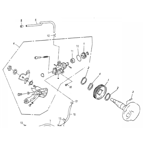 Oil Pump (Blazer 50cc ATV)