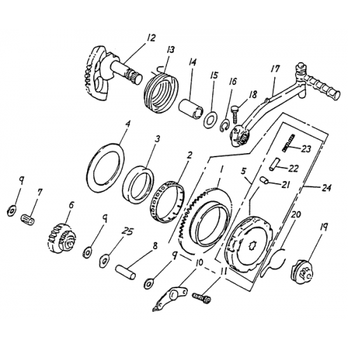 Starter (Blazer 50cc ATV)