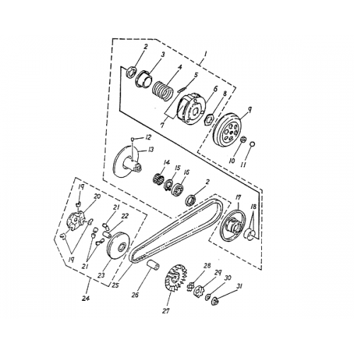 Clutch (Blazer 50cc ATV)