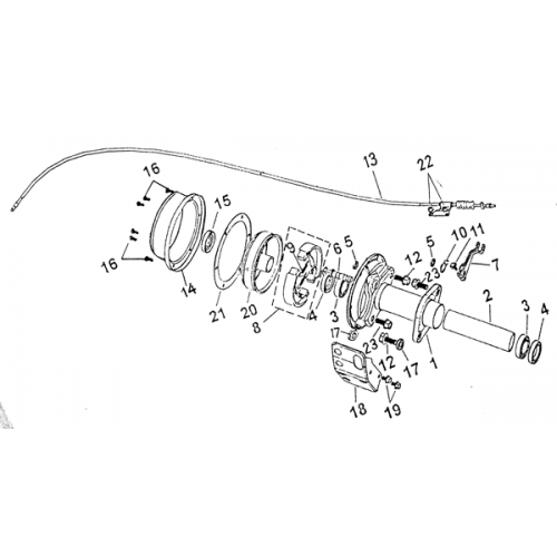 Rear Brake (Blazer 50cc ATV)