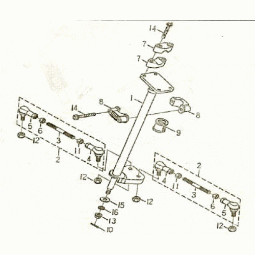 STEERING (Kasea Skyhawk 50mini Quad)