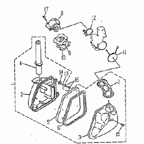 Intake (LRX/SMC Blast ATV 90/100)