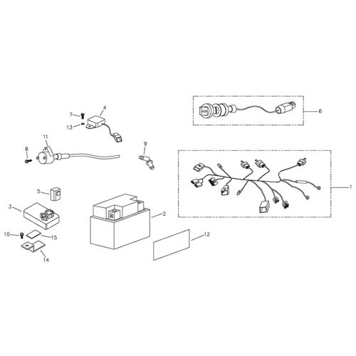 Electrical Parts (Adly ATV 90II 4T (CVT))