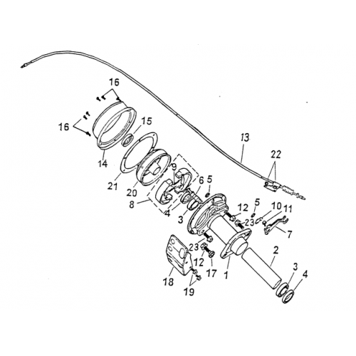 Rear Break (Blazer 90cc ATV)