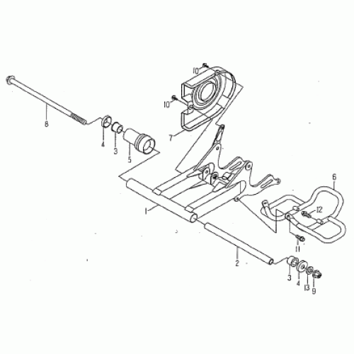 REAR ARM (Kasea Skyhawk 90 Quad) REAR ARM (Kasea Skyhawk 90 Quad)