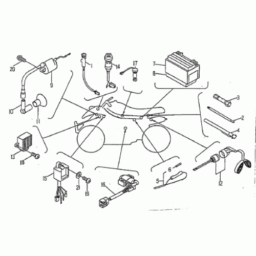 Electrical Parts (Kasea Skyhawk 90 Quad)