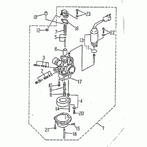 CARBURETOR (Kasea Skyhawk 90 Quad)