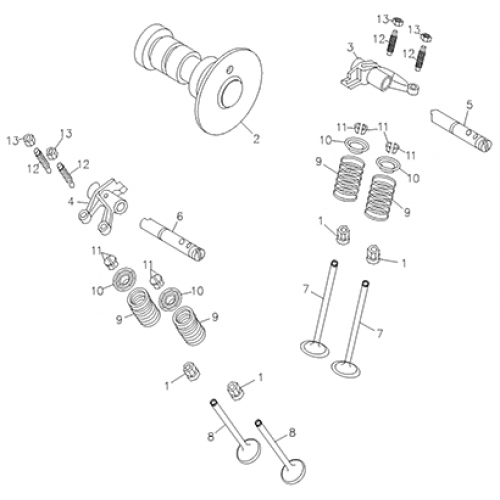 Camshaft, Valve (Thunder Bike 150)