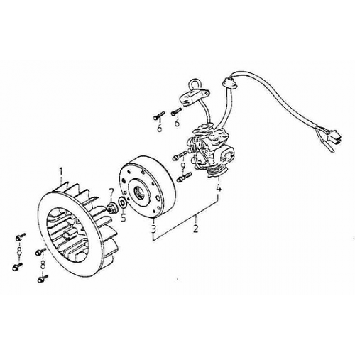Generator (Adly ATV 150S II CrossXRoad)