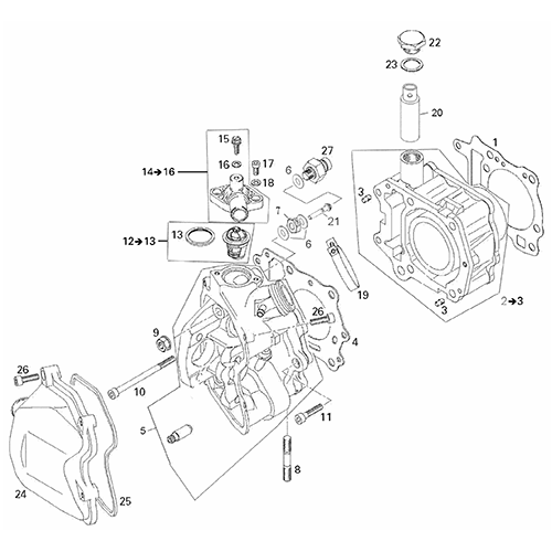 Cylinder (Adly ATV 200S)
