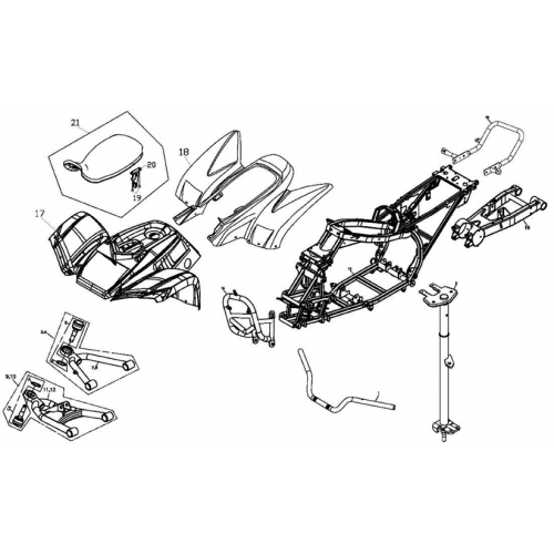 Accessory (Adly ATV 220S) Accessory (Adly ATV 220S)