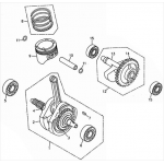 Crankshaft, Piston