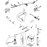 Battery and Wire Harness