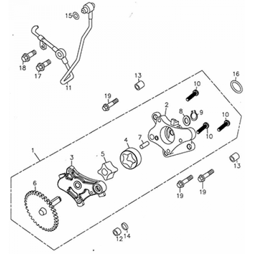 Oil Pump (Adly ATV 300U)