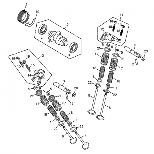 Camshaft, Valve