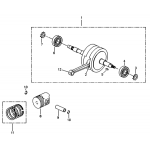 Crankshaft, Piston