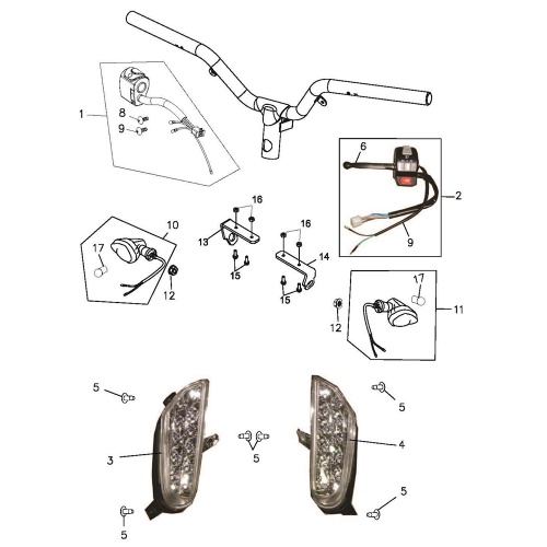 Front Signal | Handle Switch