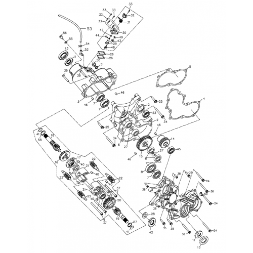 Differential (Adly Mini Car 320)