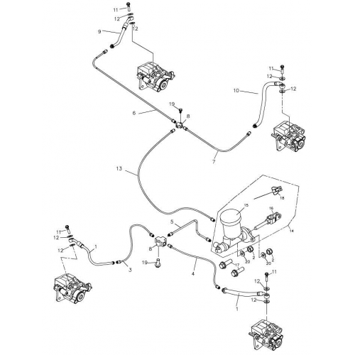 Brake System (Adly Mini Car 320)