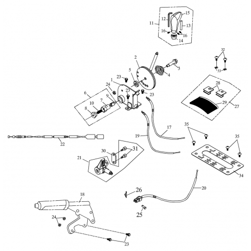 Shift System (Adly Mini Car 320)
