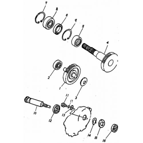 Transmission (Adly PANTHER-50 '06)