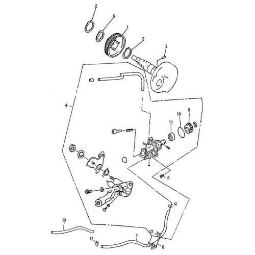 Oil Pump (Adly Atv 100D)