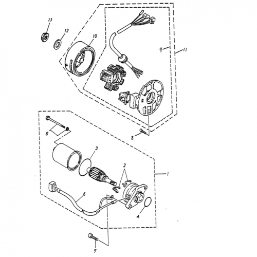 Generator, Starting Motor