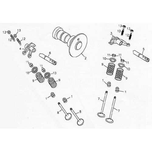 Camshaft | Valve (Lambretta UNO150)