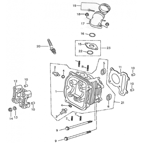 Cylinder Head (Silver Fox (4 Stroke)) Cylinder Head (Silver Fox (4 Stroke))