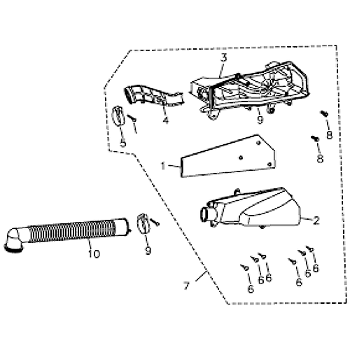 Air Filter (Silver Fox (4 Stroke))