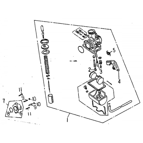 Carburetor (Barossa ATV 170)