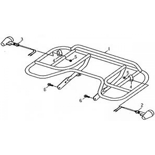 Rear Carrier (Barossa ATV 170)