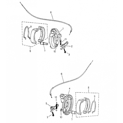 Front Brake (Bombardier Mini DS 50 2T)