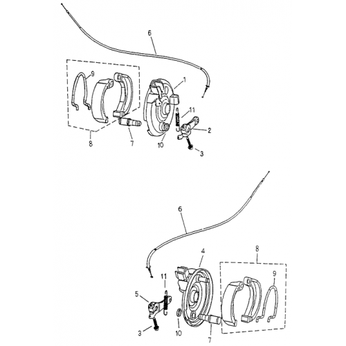 Front Brake (Bombardier Mini DS 90 2T)