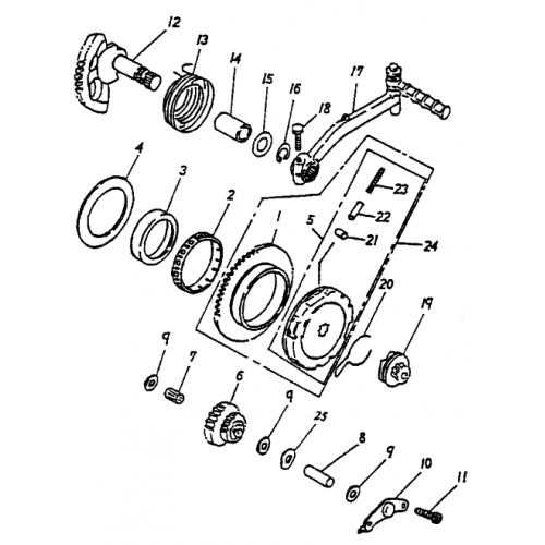 Starter (Bombardier Mini DS 90 2T)