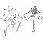 Exhaust Muffler, Carburetor