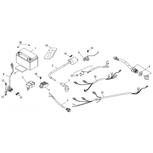 Electrical Equipment (Adly GK-125 2009)