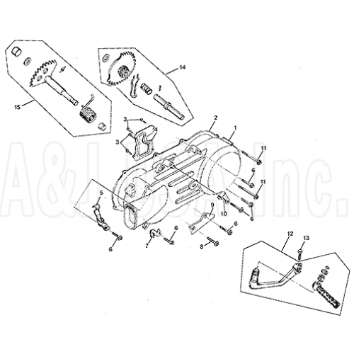 Left Cover (Kasea LM150IIR 2003)