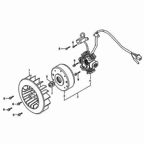 Generator (Dazon Raider 150 2005 and Older)