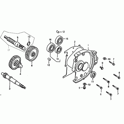 Transmission (Dazon Raider 150 2005 and Older)