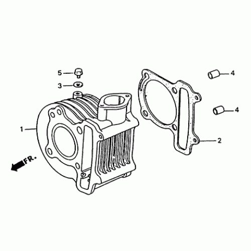 Cylinder Comp (Dazon Raider 150 2006 and Earlier)