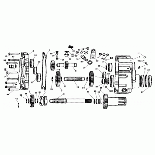 Transmission (Dazon Raider 250S 2006 and Earlier)