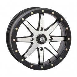 HD9 - 18X7 - 4/156 - 6+1 Matte Black / Machined