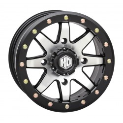 HD9 - 14X7 - 4/137 - 5+2 Matte Black / Machined