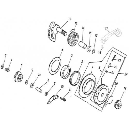 Starter (Lambretta UNO50)
