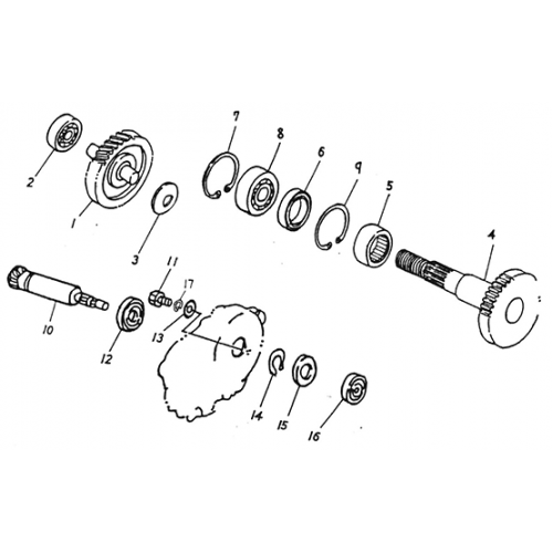 Transmission (Lambretta UNO50) Transmission (Lambretta UNO50)
